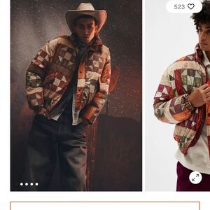 Urban Outfitters Patchwork Quilted Jacket